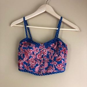 Abercrombie & Fitch cropped bustier